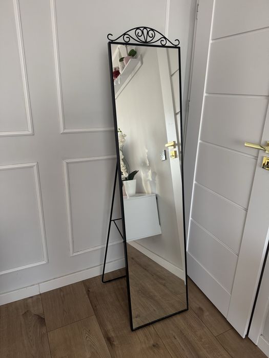 Piekne eleganckie stojace lustro ikea karmsund 167x40cm