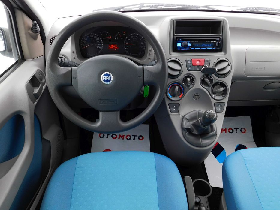 Fiat Panda*1.2 Benzyna*Klimatyzacja*Zadbana*Srebrna*Oryginał Przebieg