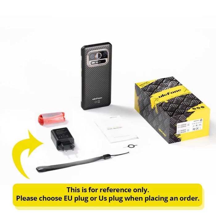 UleFone Armor 25T PRO, 12/256 Gb, 50/64NV/ТЕПЛОВИЗОР/32Mp, 6,78" FHD+