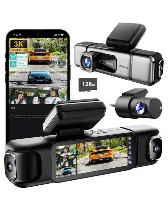 Видеорегистратор Botslab dash cam G980H 4-Channel  4k