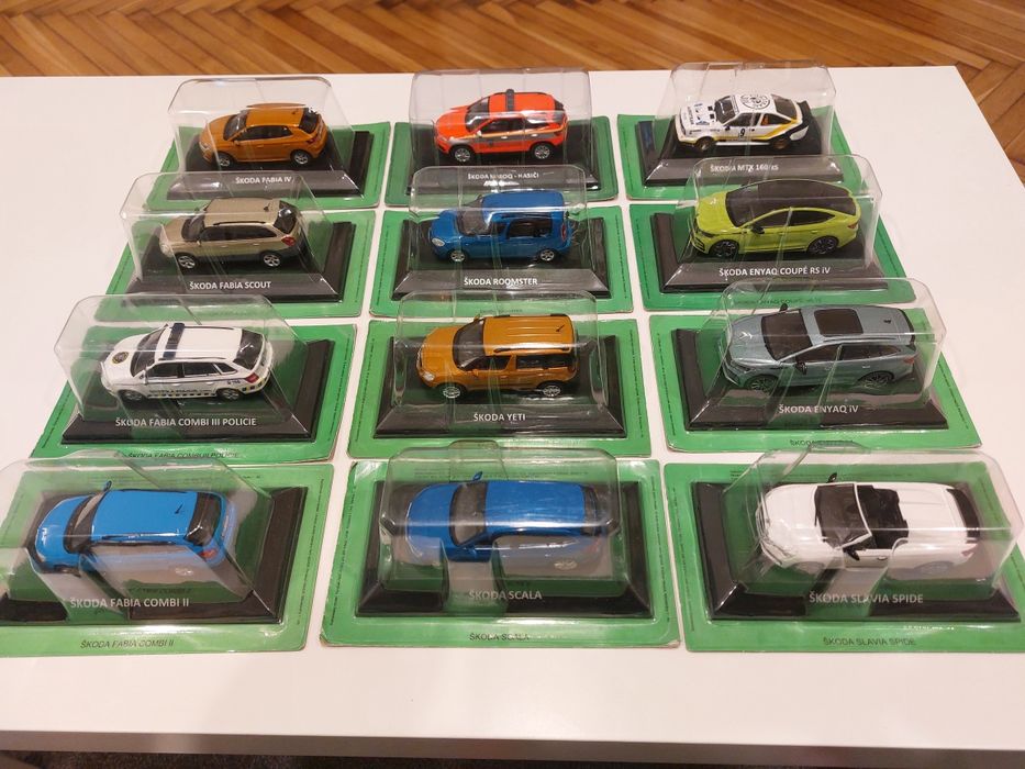 DeAgostini Skoda Fabia  III Hasici i inne  modeke Skoda [1/43]