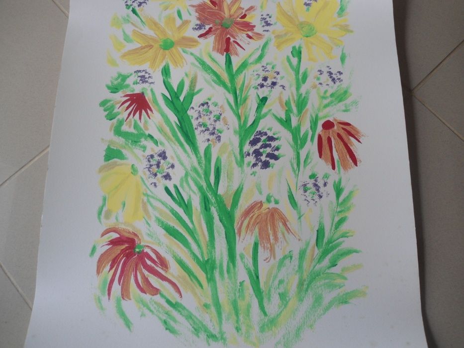 Serigrafia Flores e Flores - Laura Cesana (2007)