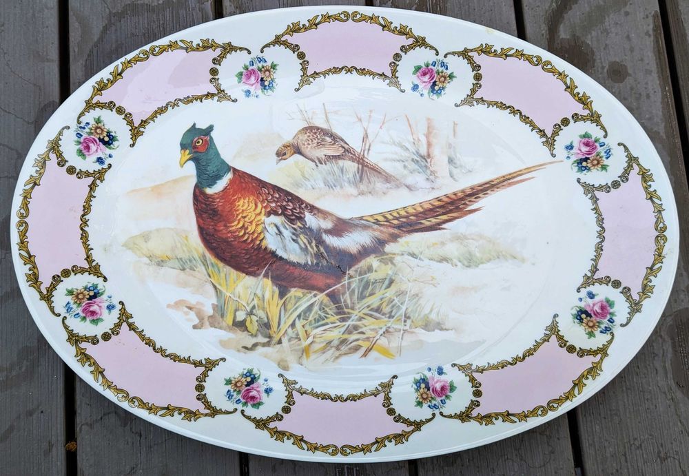 Prato em porcelana Porzellanfabrik