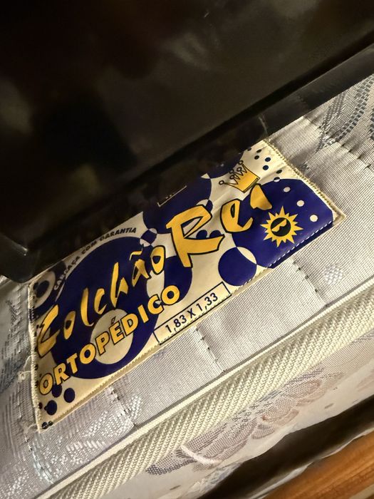 Colchao cama casal ortopédico 183 x 133 cm