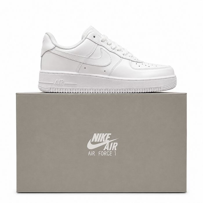 Кроссовки мужские Nike Air Force 1 Low 07 White PREMIUM CW2288 Найк Аир Форс 1 Size 43 БЕЗ ПРЕДОПЛАТИ