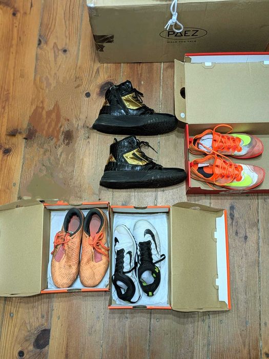 Coleção de calçado desportivo e de lazer premium para meninos