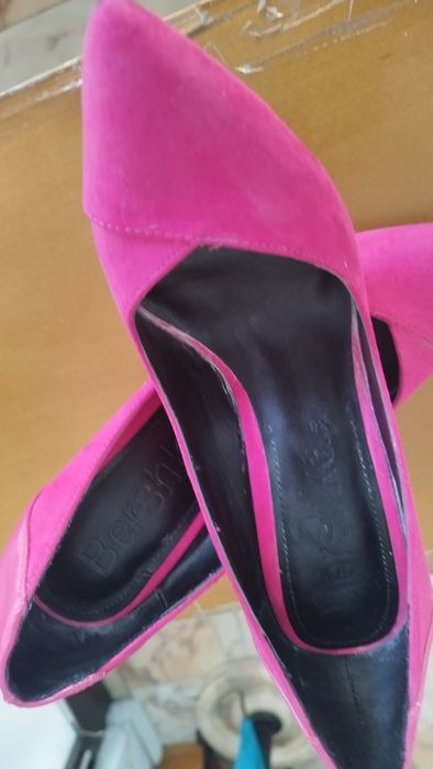 Sapatos cor de rosa