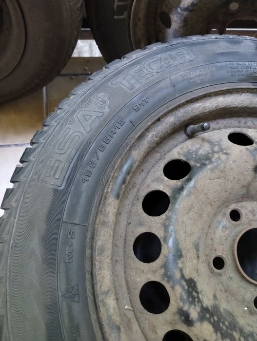 Felgi stalowe 15” 5x110 Opel Astra Vectra Zafira + opony zimowe