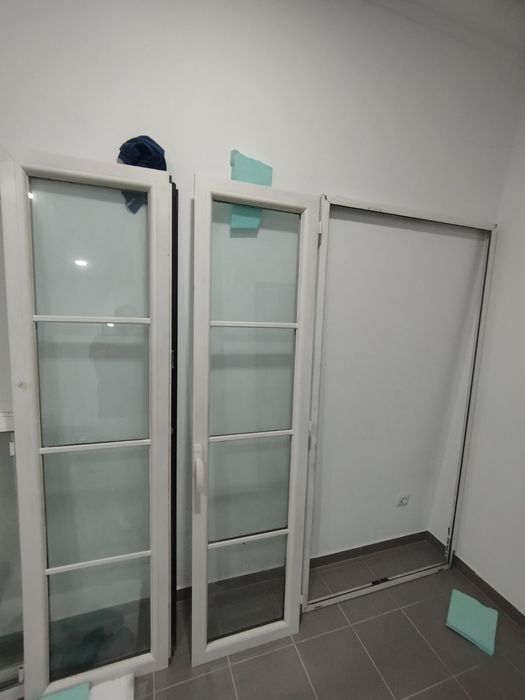11x janelas em alumínio de vidro duplo