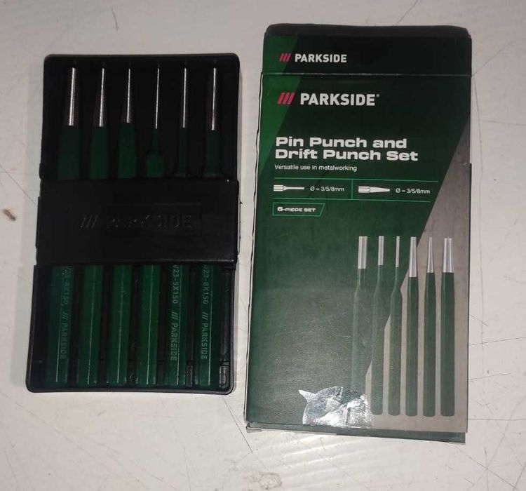 Hабір пробійників, пуансонів Parkside 6 шт