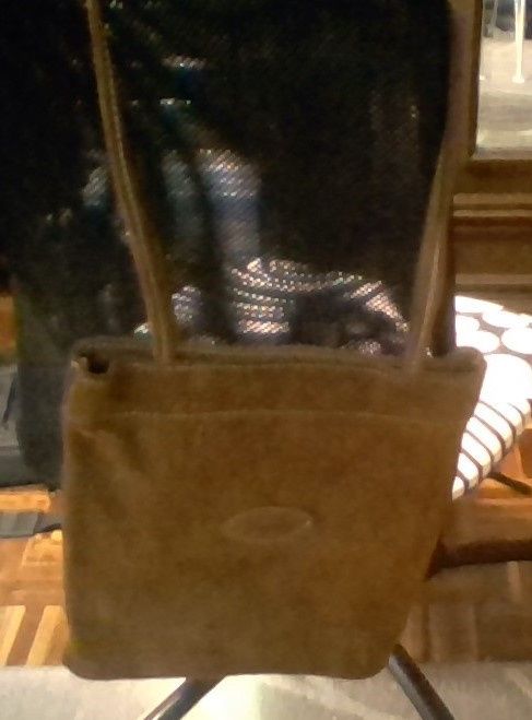 Camel Suede Suitcase64752407838466120