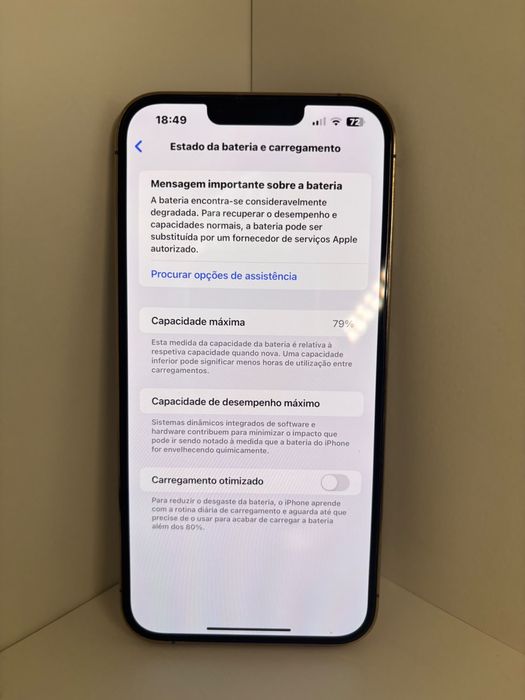 iPhone 13 pro max dourado 128gb