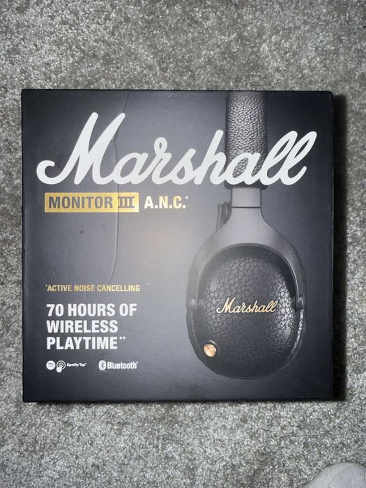 Навушники Marshall Monitor III A.N.C. Black