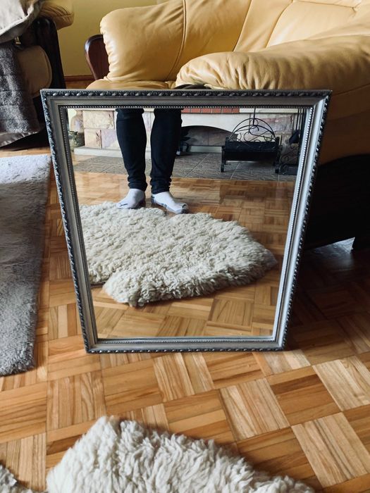 Piękne Lustro na ścianę wiszące ścienne 45 x 55