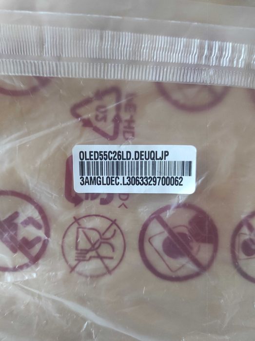 TV LG 55" (140 cm) OLED55C26LD OLED Evo Smart TV 4K