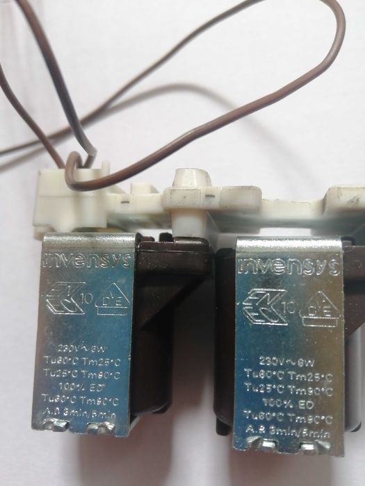 Elektrozawór do pralki Bosch Maxx 7 dwudrożny