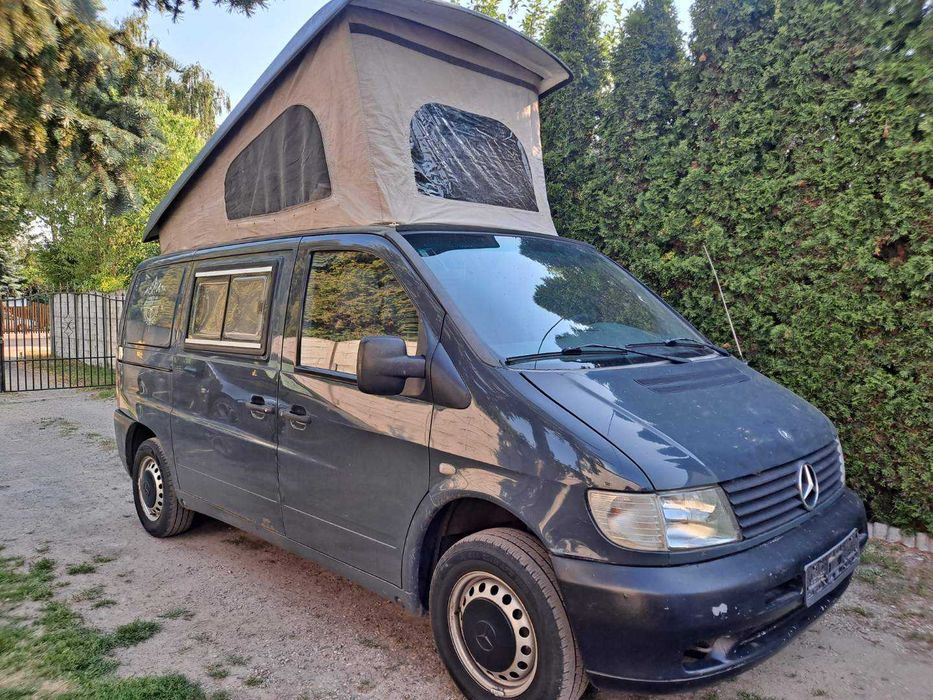 Kamper Mercedes Vito z podnoszonym dachem