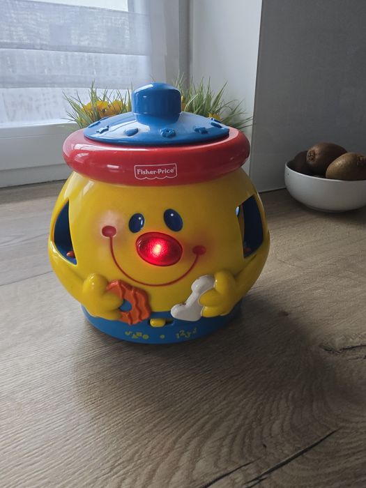 Garnuszek na klocuszek Polsko Angielski stan dobry Fisher Pice.