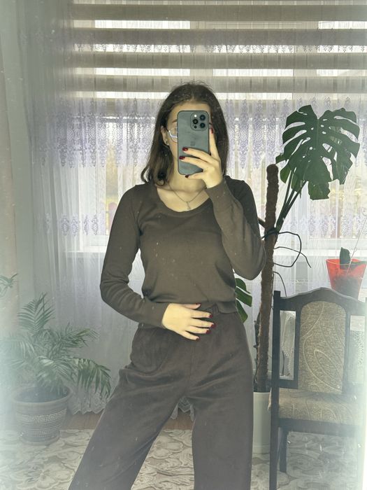 Кофтинка коричнева