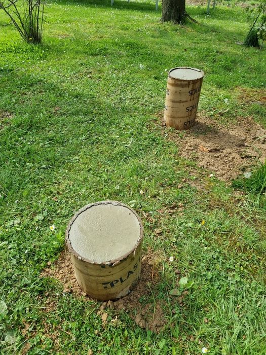 Szalunek papierowy - tuleja - tuba - szalunek - rura - filar - taras