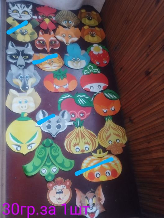 Маски карнавальные СССР