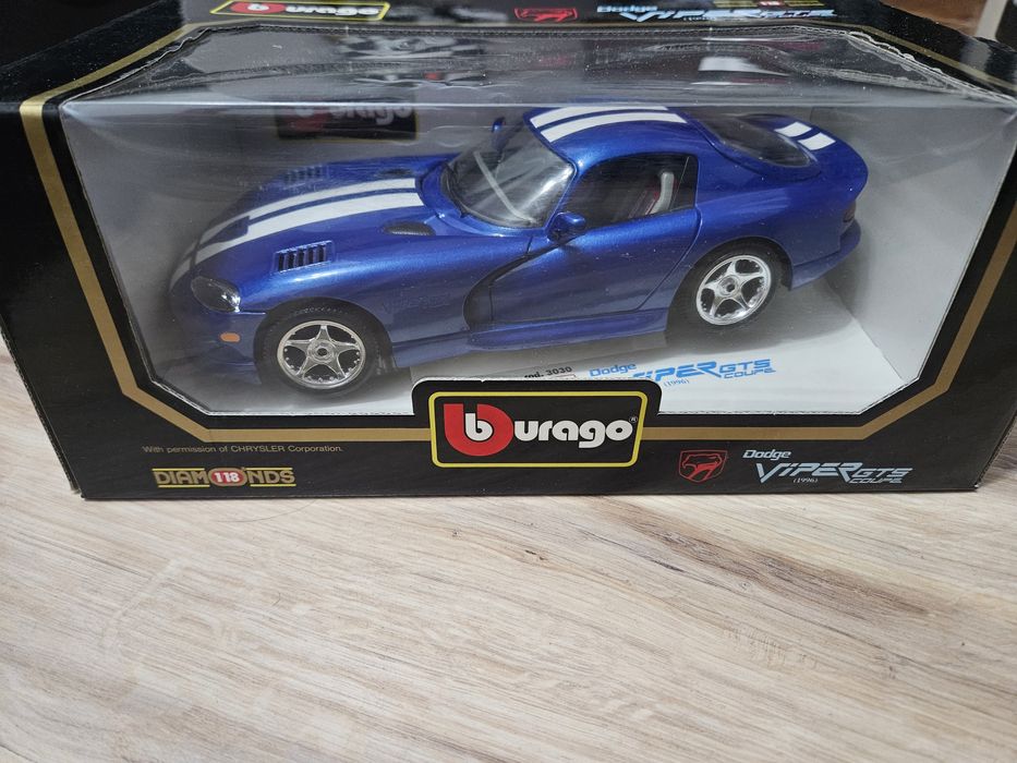 Dodge Viper GTS Coupe Burago Bburago 1:18 cod 3030