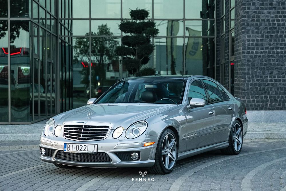 Mercedes-Benz Klasa E Mercedes-Benz E 63 AMG W211| Wzorowe zadbane oryginalne wnętrze |
