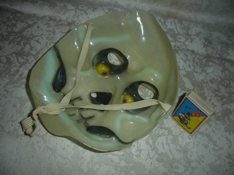 МАСКА - ЧЕРЕП силіконова гнучка. Для вечірки, вертепу, хеловіну, тощо.