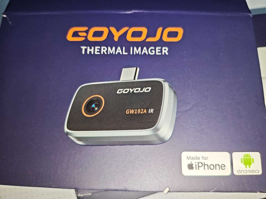 GOYOJO GW192A 192×192 тепловізор портативний USB-C Android Iphone 25Гц