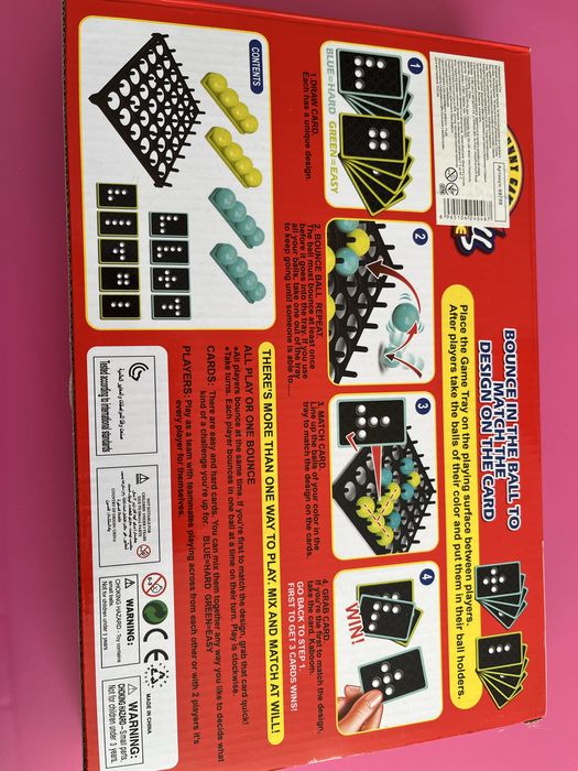 Гра настільна Мʼяч об стіл