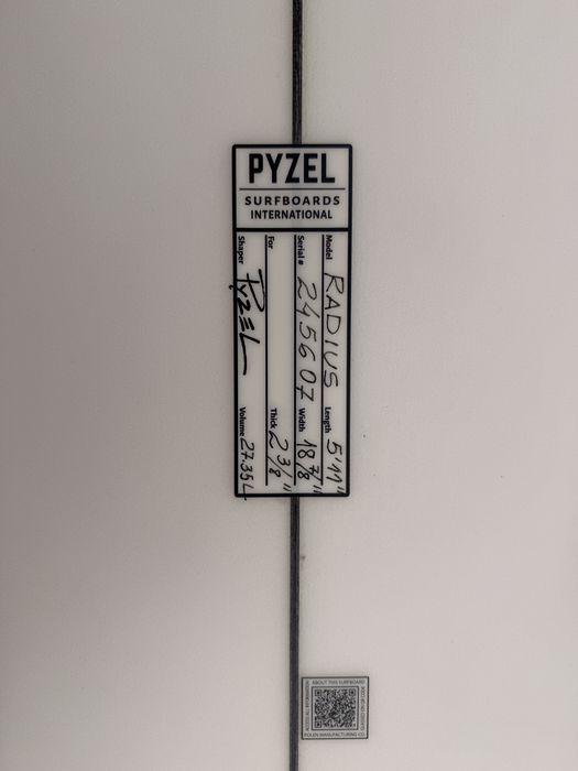 Pyzel radius - COMO NOVA
