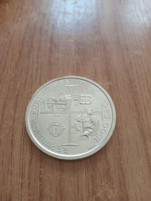 Moeda de Prata 1000 Escudos 1998 – D. Manuel I (Comemorativa)