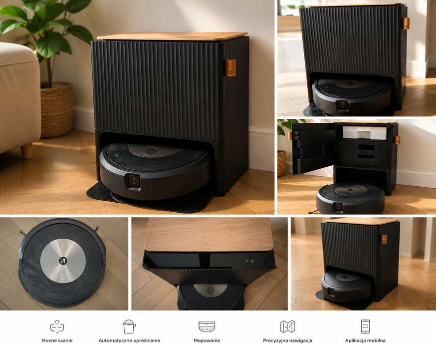 iRobot Roomba Combo j9+ – robot sprzątający z funkcją mopowania i stacją Auto-Fill