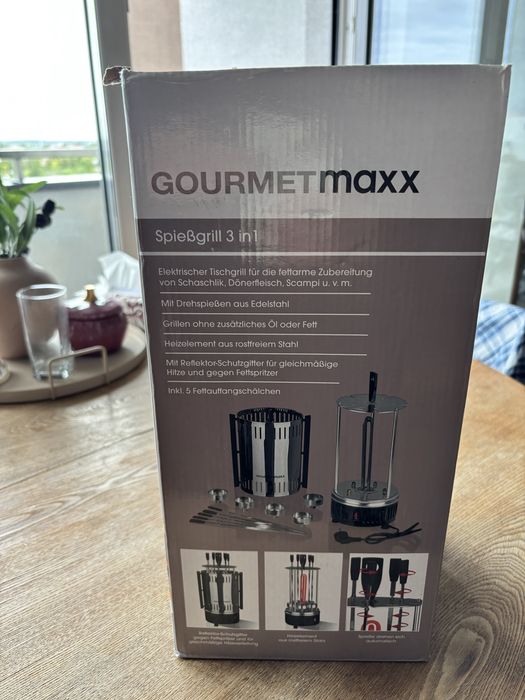 Grill 3 w 1 gourmetmaxx
