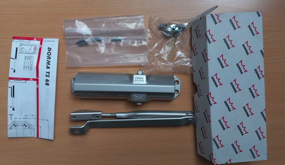 Дверной доводчик DORMA TS 68 EN 2-4  Сріблястий ( EN 1154)