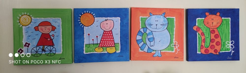 Quadros quarto de criança