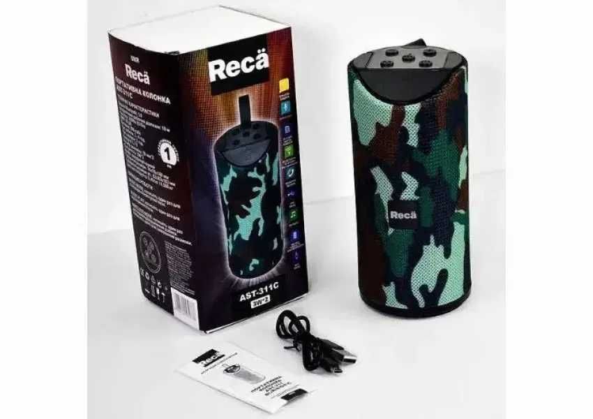 Нова mp3 - колонка RECA AST-311 ( U=3W*2:  бат. 800mAh ) Bluetooth 5.0