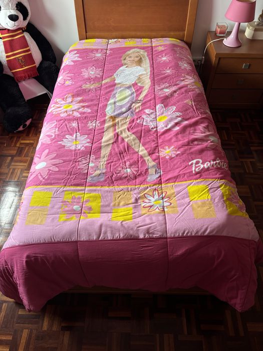 Colcha para cama de steiro - Barbie
