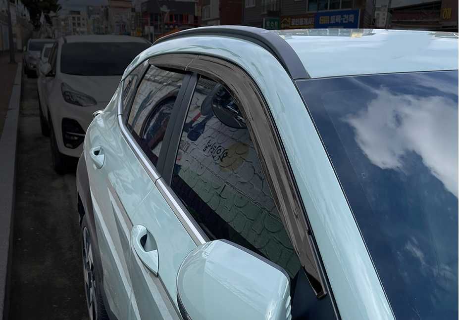 Вітровики Ветровики Дефлектори Hyundai Kona OS 2017+ / Kona SX2 2023+