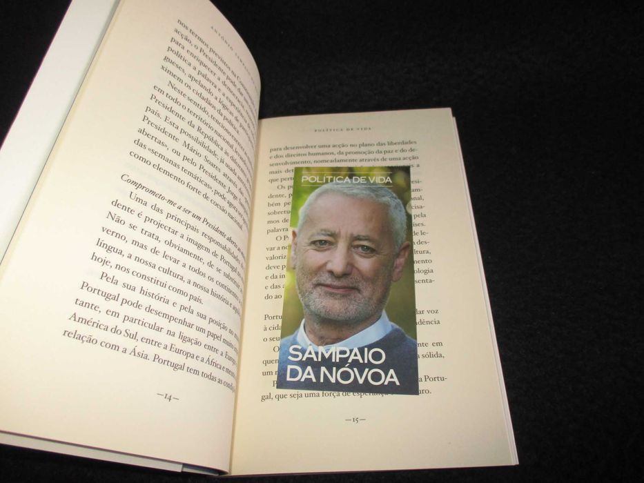 Livro Política de Vida Sampaio da Nóvoa 1ª edição 2015