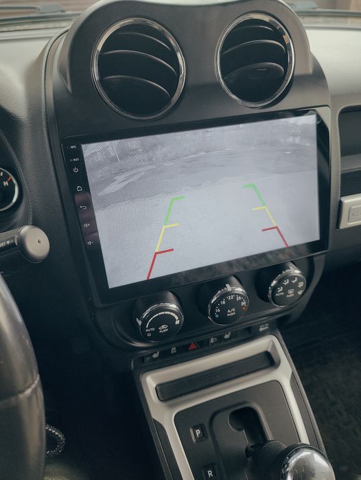 Магнітола Jeep Compass 2010-2016, Android, під камеру заднього виду