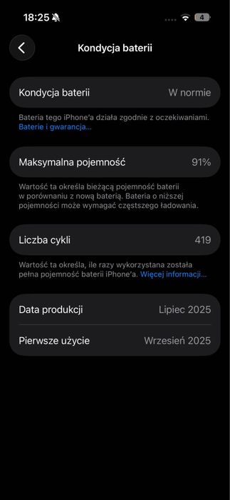 Iphone 16 91% Kondycji