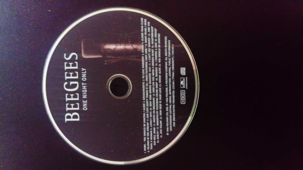 Bee Gees   Live One Night Only(como novo)