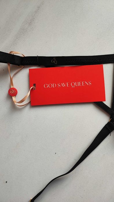 Komplet bielizny VALENTINA marki God Save Queens - rozmiar S