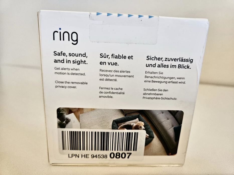 Нова Відео Камера відеоспостереження Ring Indoor Cam (1080p HD 2ndG)