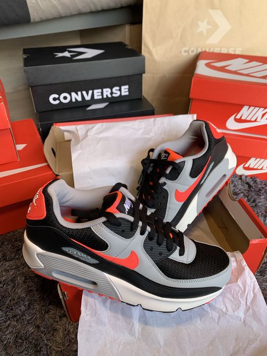 Nike Air Max 90 “Radiant Red” Infrared Style — NOVOS EM CAIXA a Estrear (Tam 40)