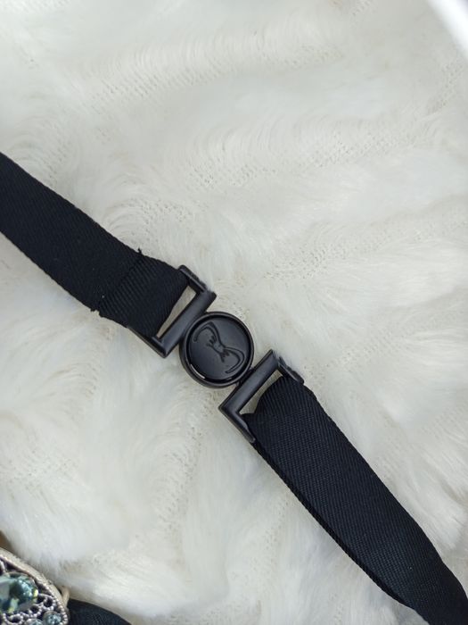 Naszyjnik krawatka krawat muszka kryształy elegancki etno alternative