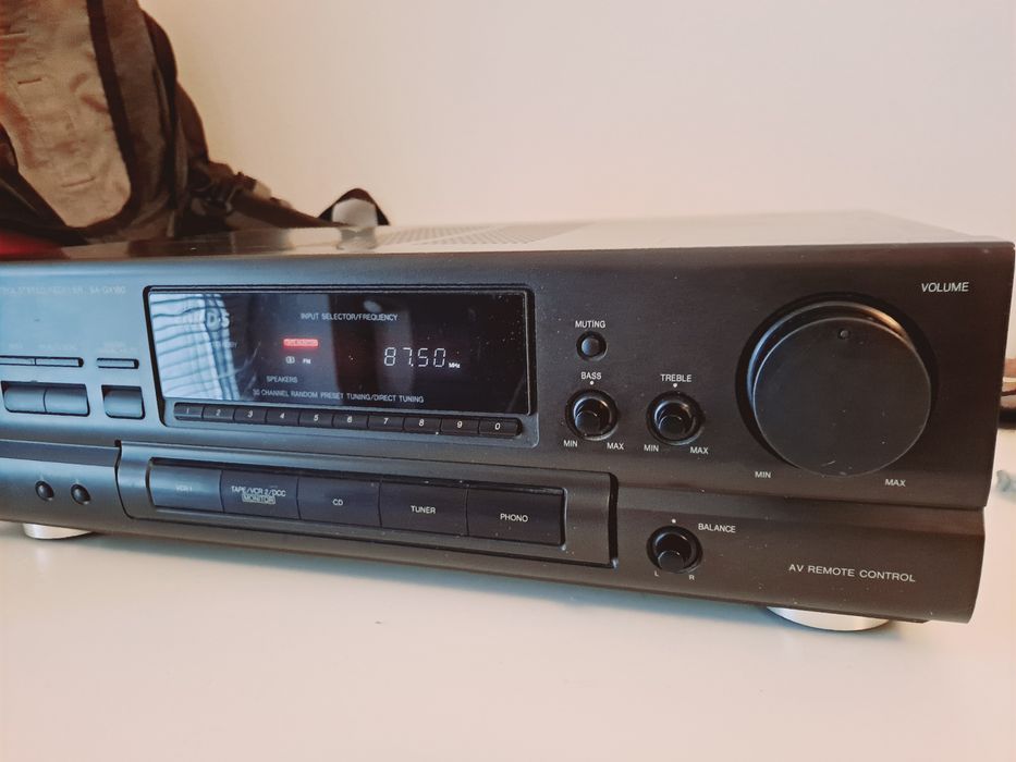 Amplituner Technics + Duży 2 kolumny stan bardzo dobry