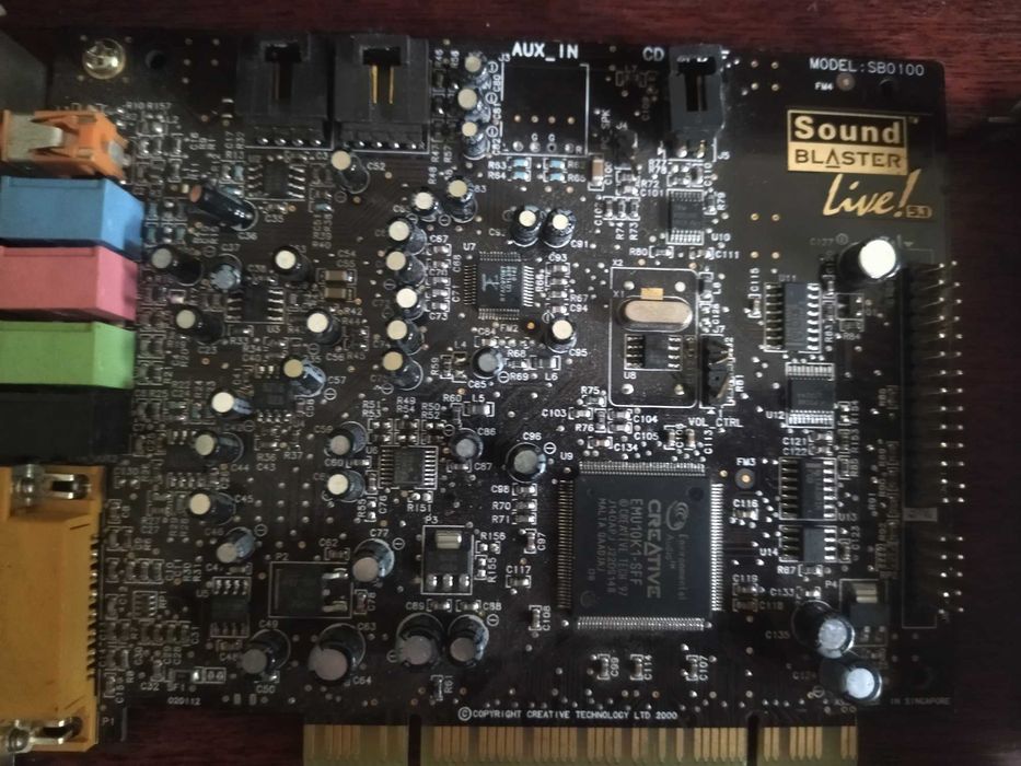 Звуковая карта Creative Sound Blaster Live CT4830 и др.(6 шт) PCI
