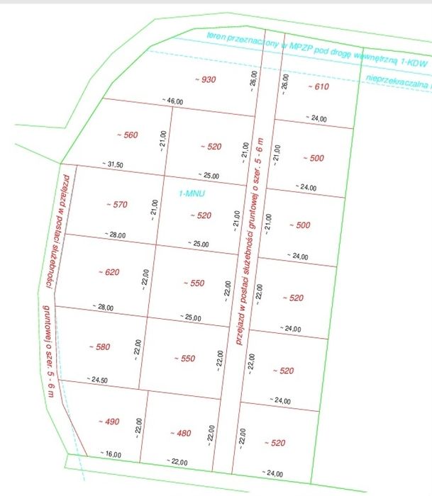 Działka budowlana 10 838 m² Orzech – pod inwestycję lub budowę domu